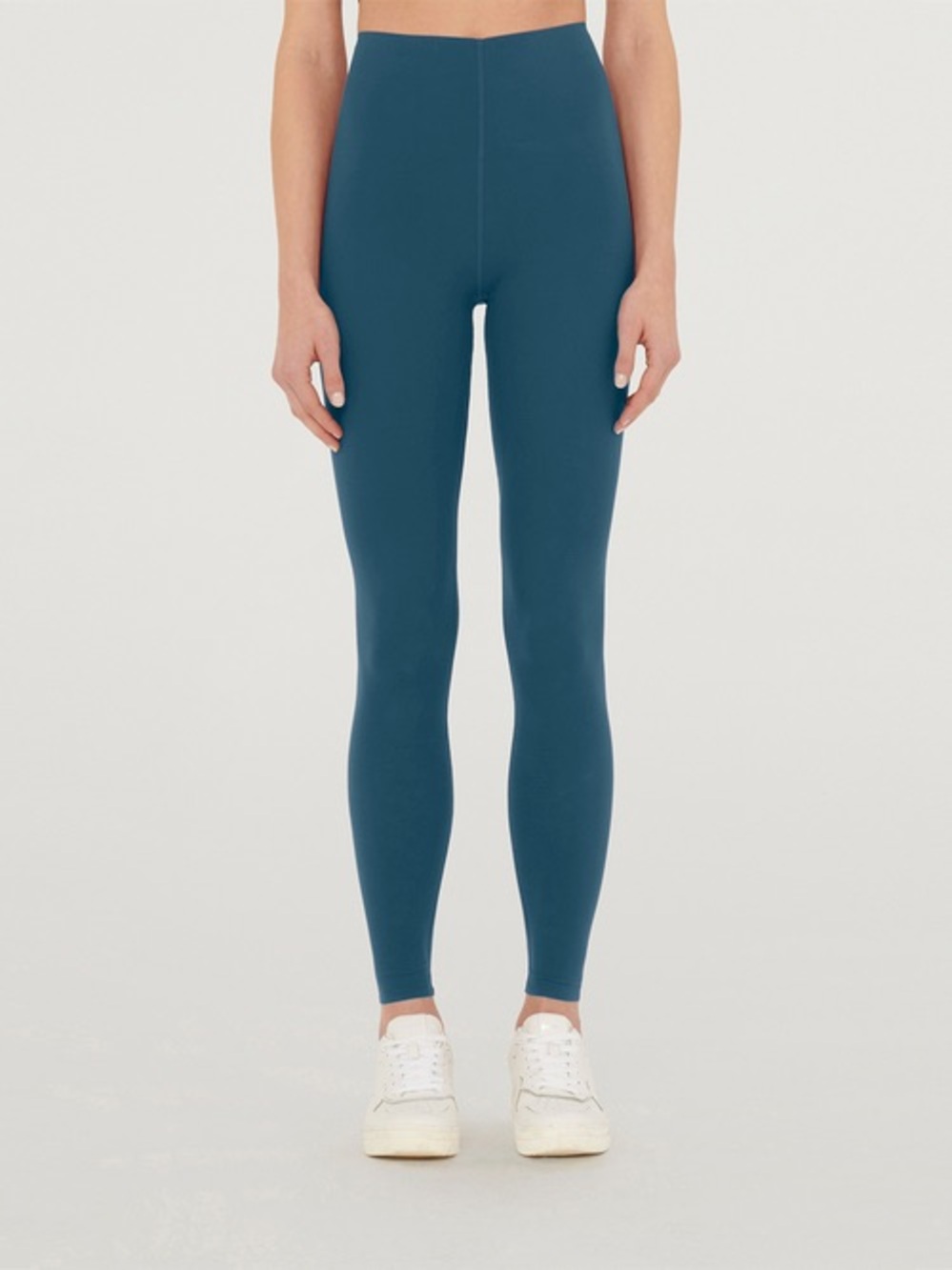 Wolford High Rise Shaped W-BONDED LEGGINGS in Lake Sz S
